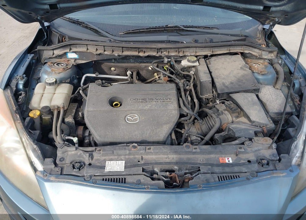 2010 MAZDA 3 I SPORT VIN: JM1BL1SF9A1140938
