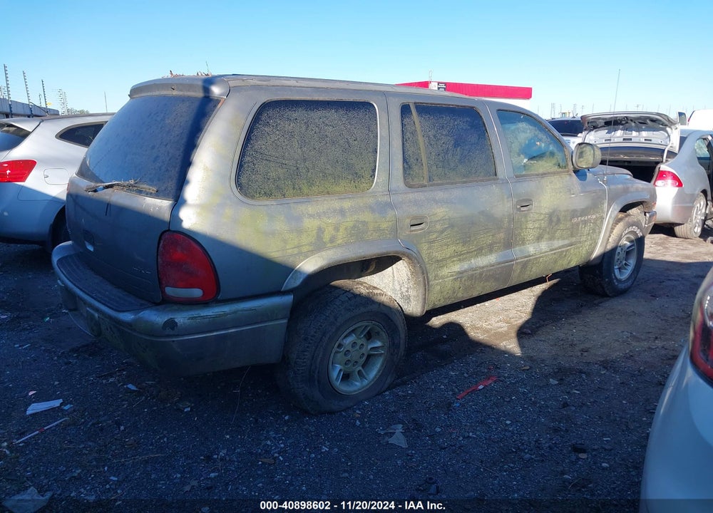 1999 DODGE DURANGO VIN: 1B4HS28YXXF700938