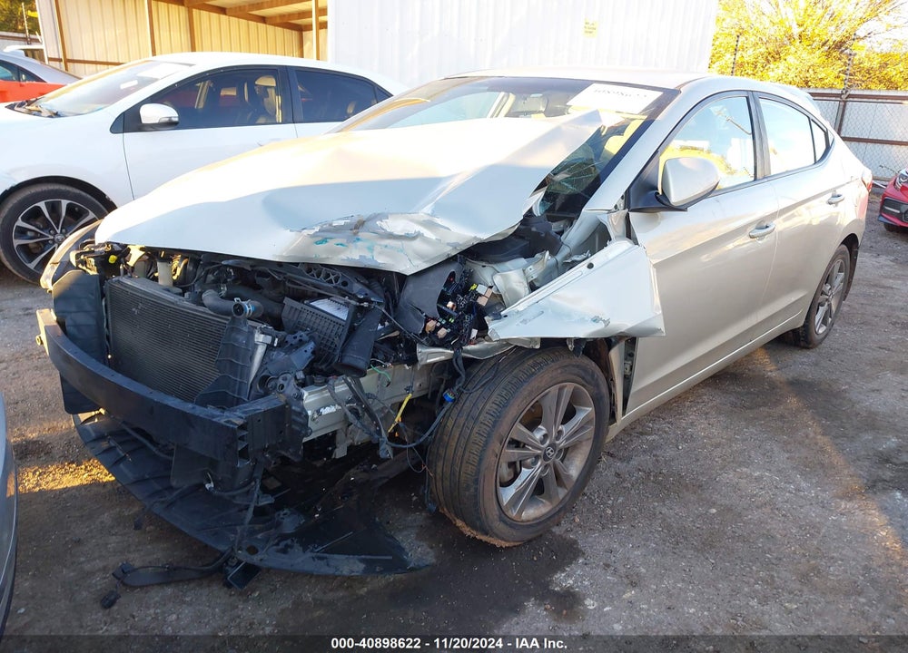 2017 HYUNDAI ELANTRA VIN: KMHD84LF8HU378312