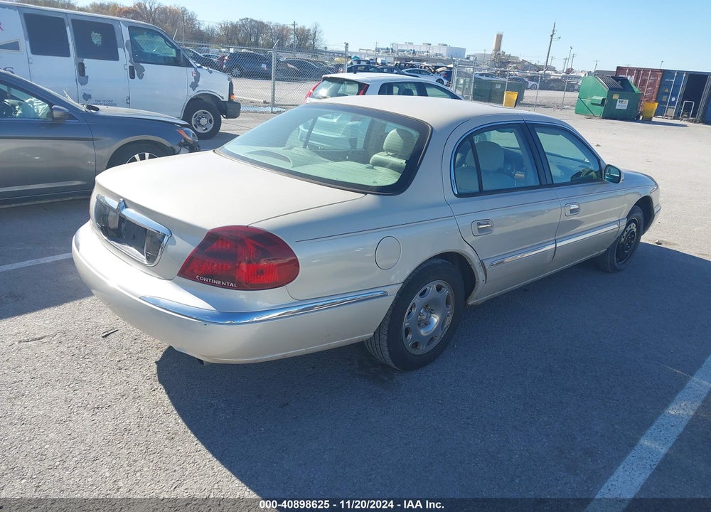 2002 LINCOLN CONTINENTAL VIN: 1LNHM97V92Y693261