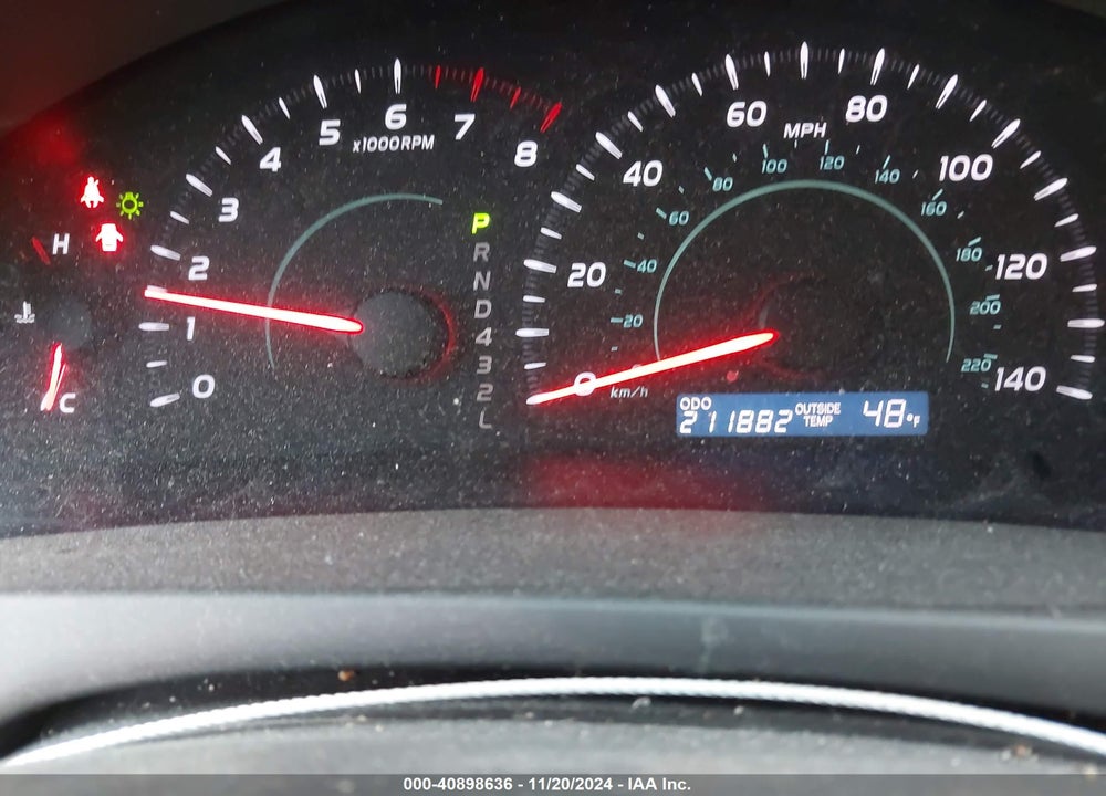 2009 TOYOTA CAMRY LE VIN: 4T1BE46K19U393406