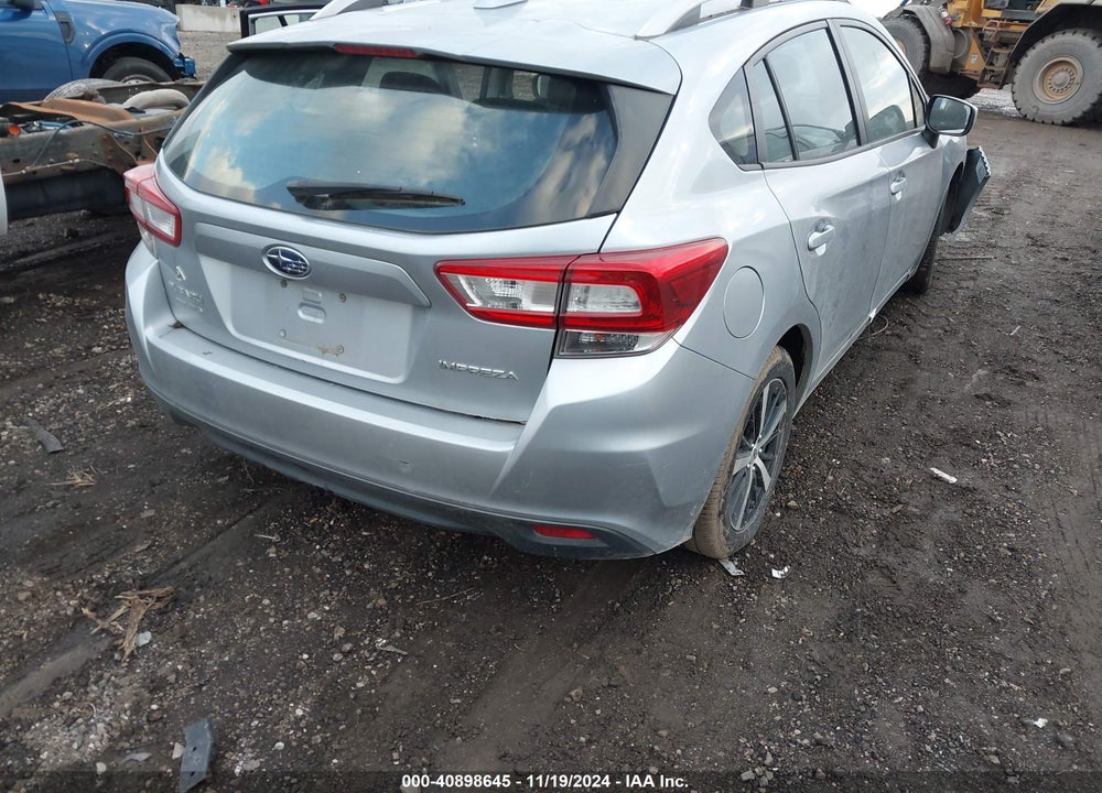 2019 SUBARU IMPREZA 2.0I PREMIUM VIN: 4S3GTAD63K3713650