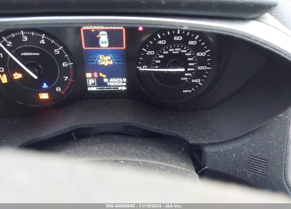2019 SUBARU IMPREZA 2.0I PREMIUM VIN: 4S3GTAD63K3713650