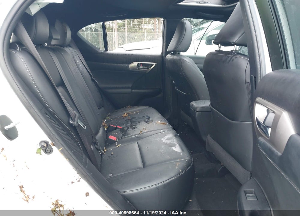 2016 LEXUS CT 200H VIN: JTHKD5BH6G2263653