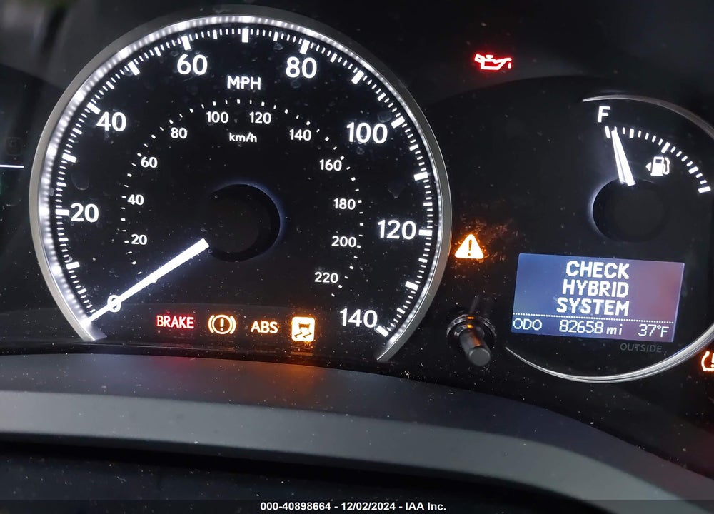 2016 LEXUS CT 200H VIN: JTHKD5BH6G2263653