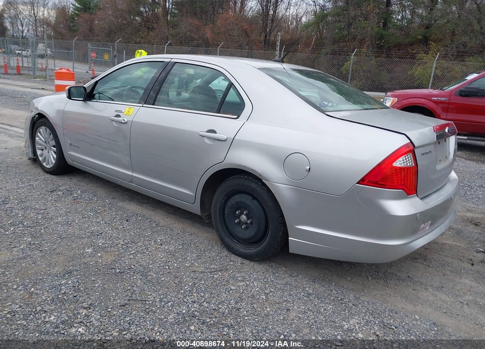 2012 FORD FUSION HYBRID VIN: 3FADP0L38CR210276