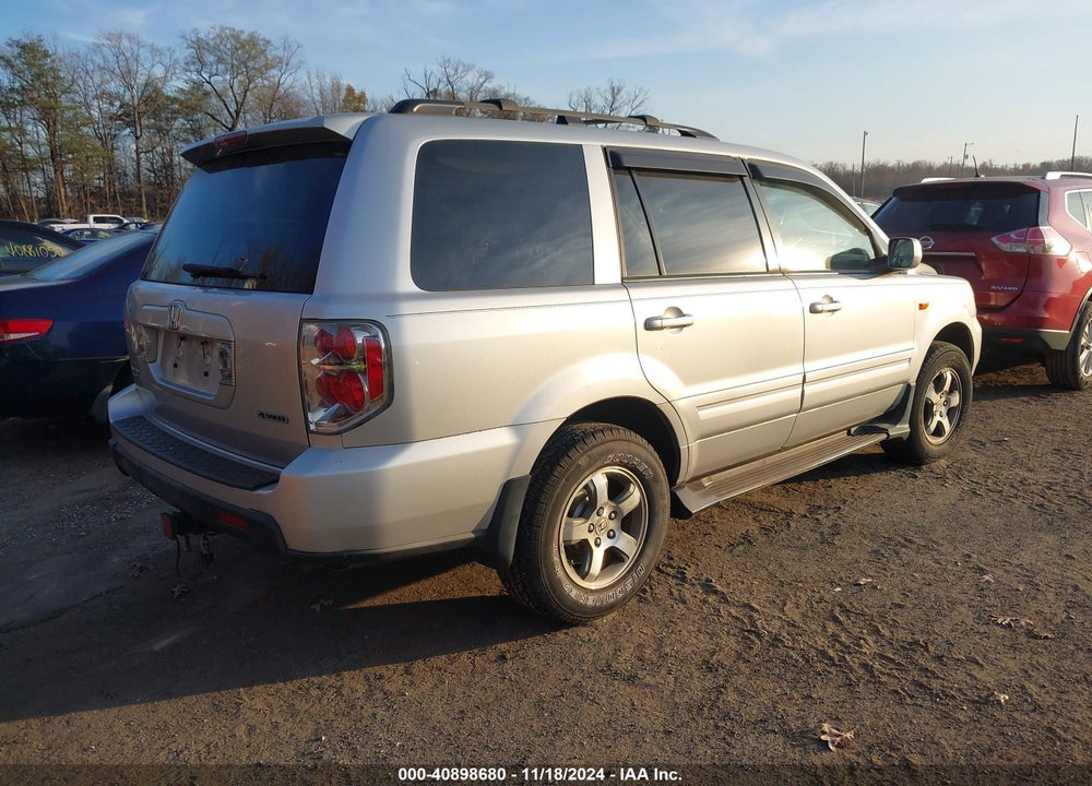 2006 HONDA PILOT EX VIN: 5FNYF18466B010721