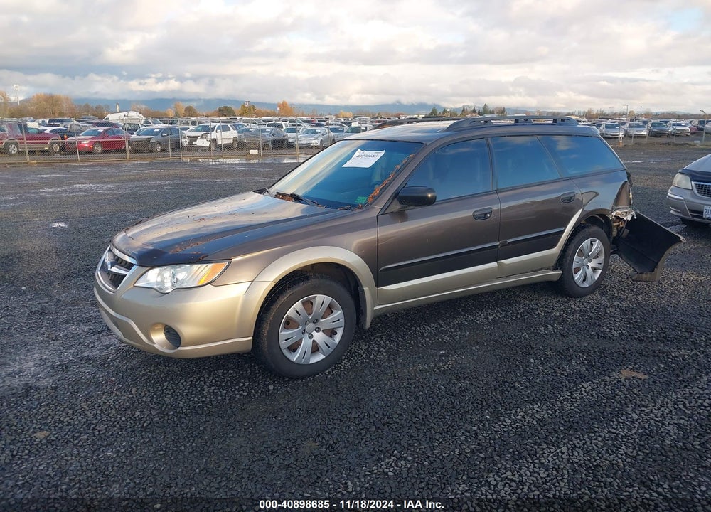 2008 SUBARU OUTBACK VIN: 4S4BP60C487301063