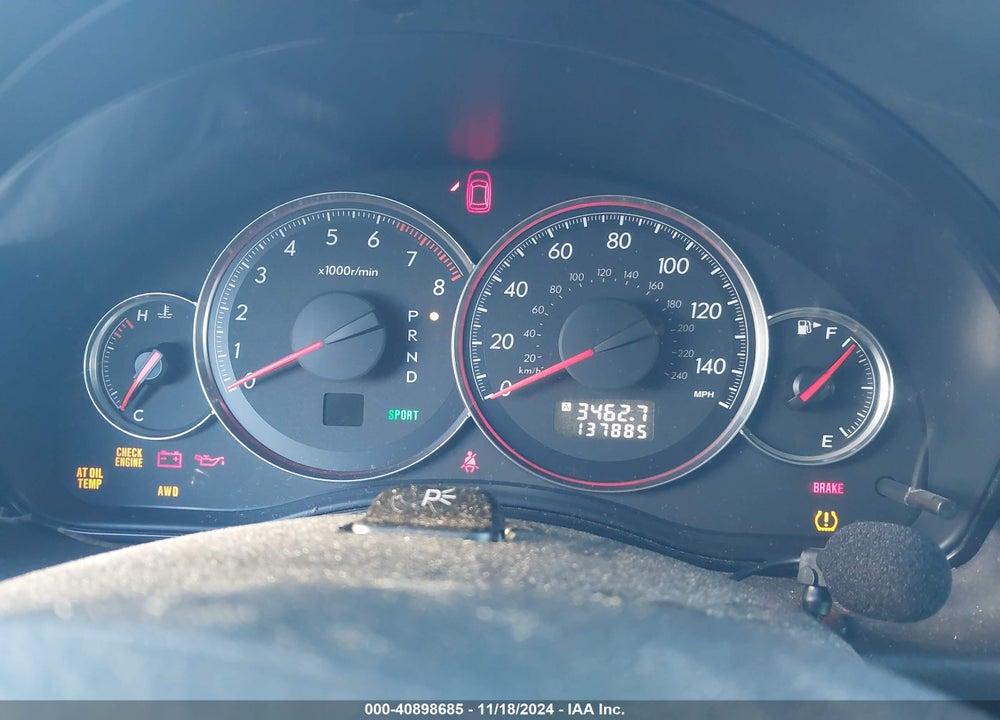 2008 SUBARU OUTBACK VIN: 4S4BP60C487301063
