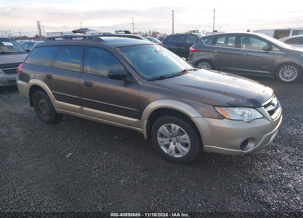 2008 SUBARU OUTBACK VIN: 4S4BP60C487301063