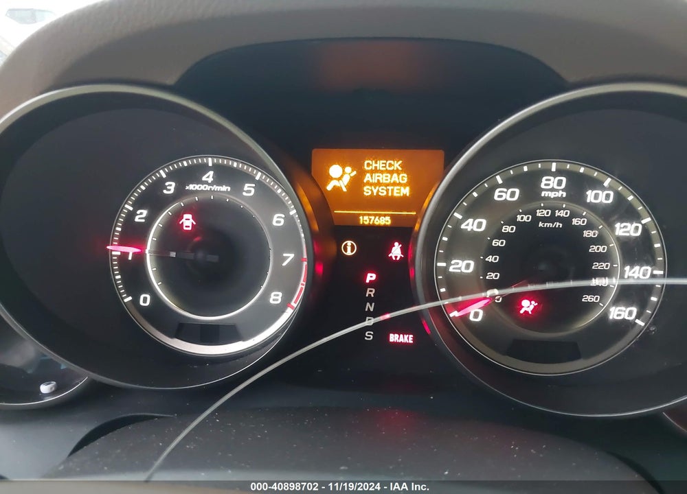 2012 ACURA MDX VIN: 2HNYD2H24CH502254