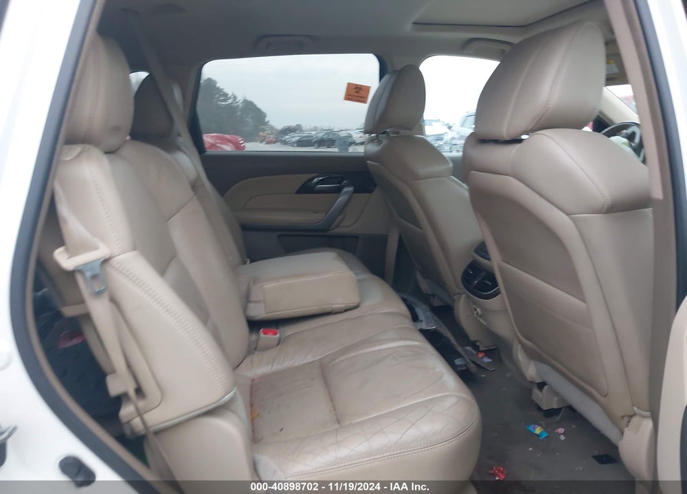 2012 ACURA MDX VIN: 2HNYD2H24CH502254