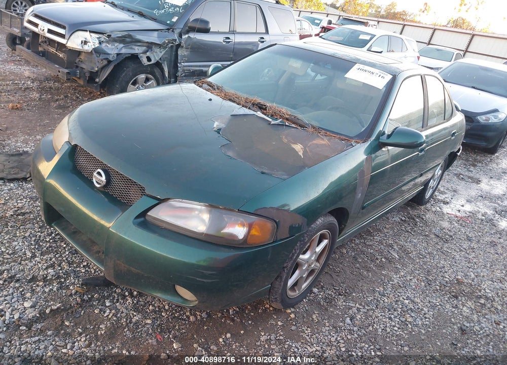 2002 NISSAN SENTRA SE-R VIN: 3N1AB51A92L727018