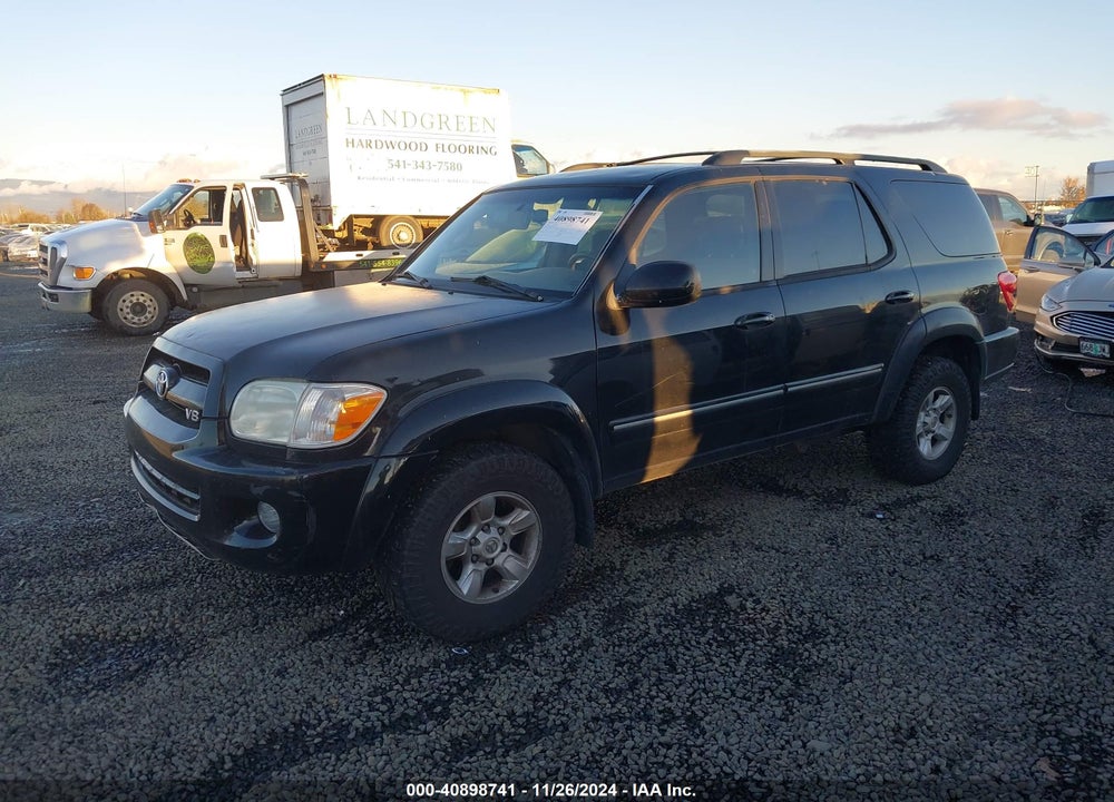 2007 TOYOTA SEQUOIA SR5 V8 VIN: 5TDZT34A47S293122