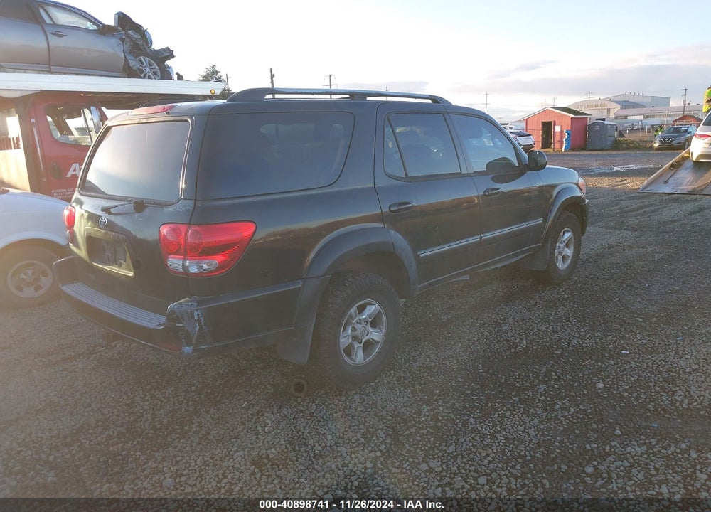 2007 TOYOTA SEQUOIA SR5 V8 VIN: 5TDZT34A47S293122