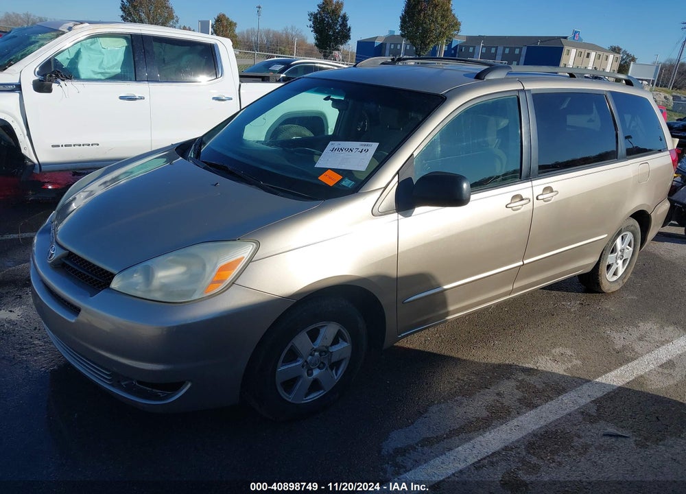 2004 TOYOTA SIENNA LE VIN: 5TDZA23C74S166024