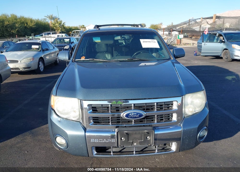 2012 FORD ESCAPE LIMITED VIN: 1FMCU9EG5CKC22484