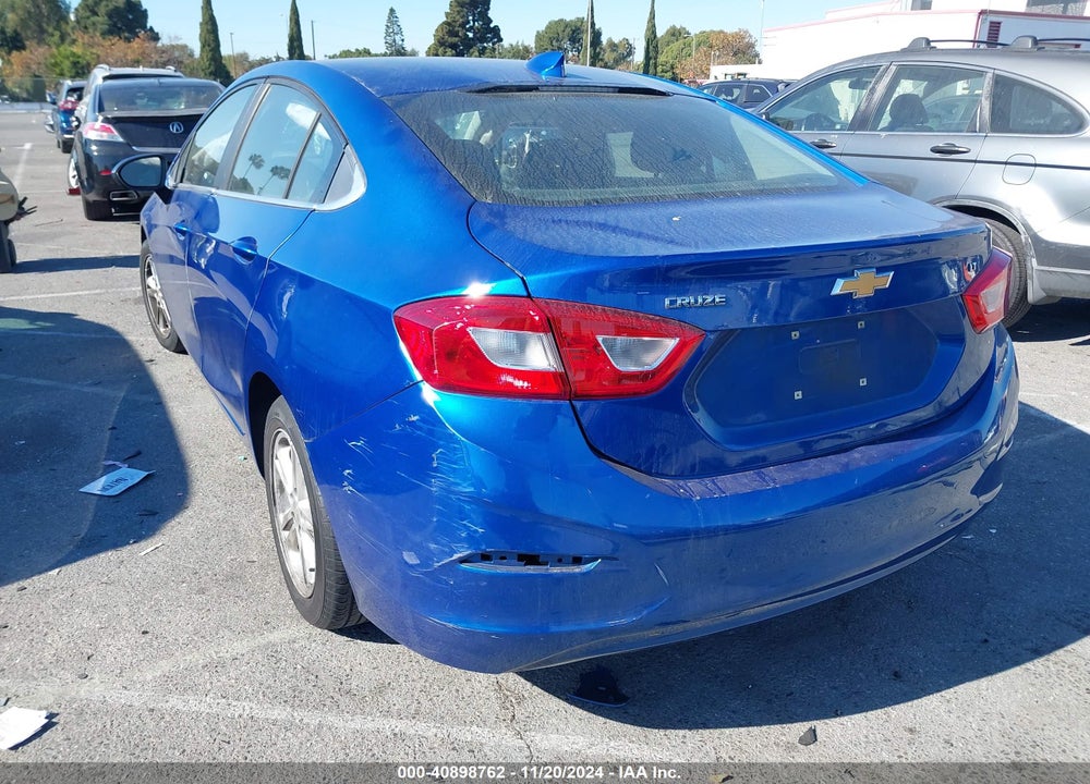 2018 CHEVROLET CRUZE LT AUTO VIN: 1G1BE5SM0J7151252