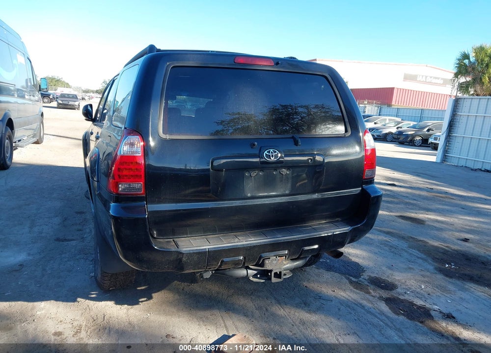 2006 TOYOTA 4RUNNER SR5 SPORT V8 VIN: JTEBT14R860064970