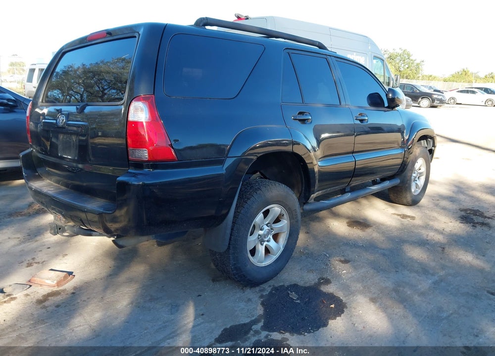 2006 TOYOTA 4RUNNER SR5 SPORT V8 VIN: JTEBT14R860064970