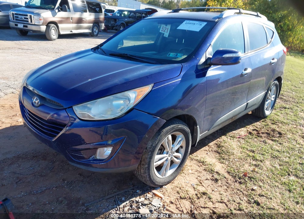 2013 HYUNDAI TUCSON GLS VIN: KM8JUCAC7DU590579
