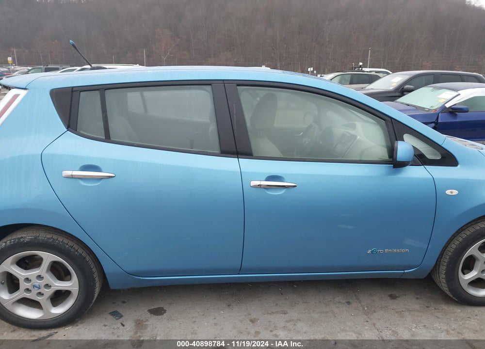2012 NISSAN LEAF SL VIN: JN1AZ0CP5CT019507
