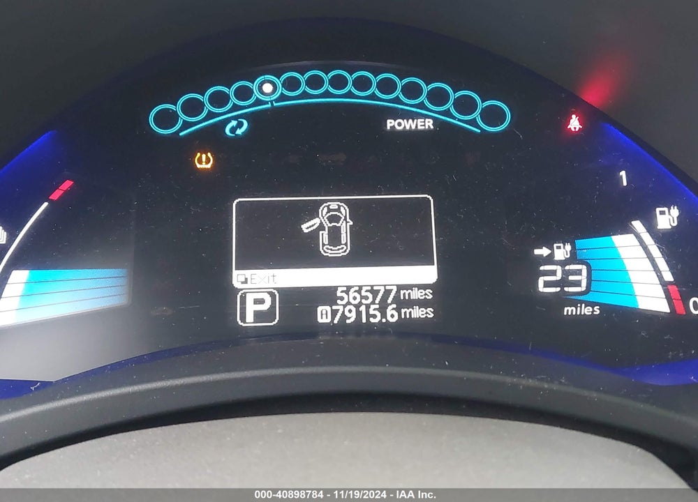 2012 NISSAN LEAF SL VIN: JN1AZ0CP5CT019507