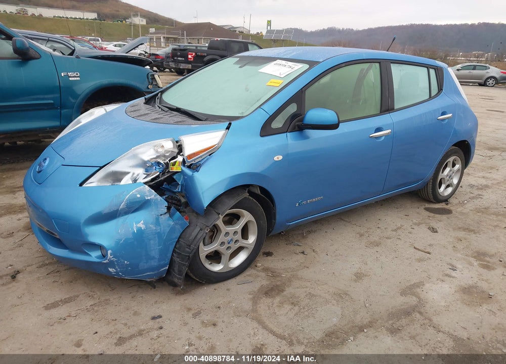 2012 NISSAN LEAF SL VIN: JN1AZ0CP5CT019507