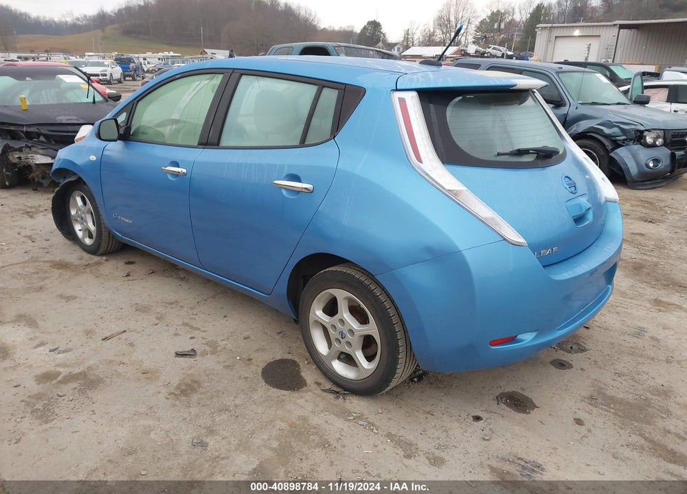 2012 NISSAN LEAF SL VIN: JN1AZ0CP5CT019507