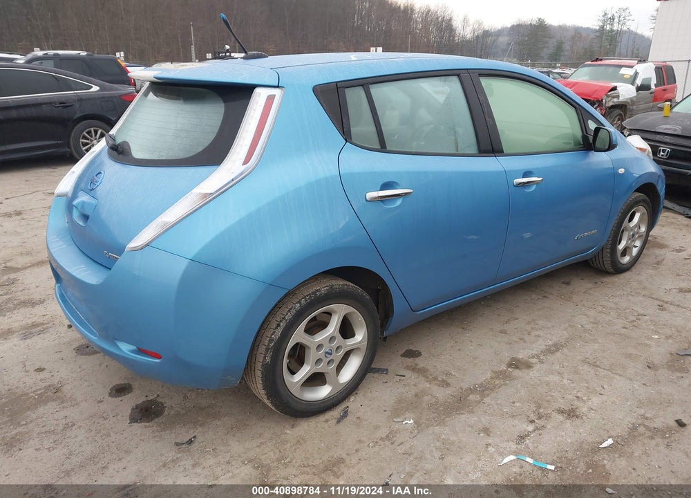 2012 NISSAN LEAF SL VIN: JN1AZ0CP5CT019507