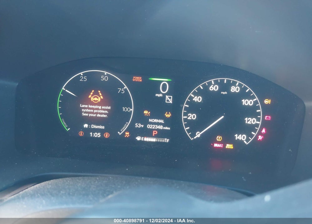 2024 HONDA CR-V HYBRID SPORT-L VIN: 5J6RS6H85RL003478