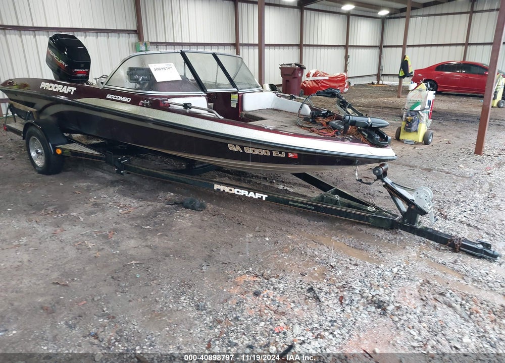 1998 PROCRAFT BOAT VIN: MGL03661H798