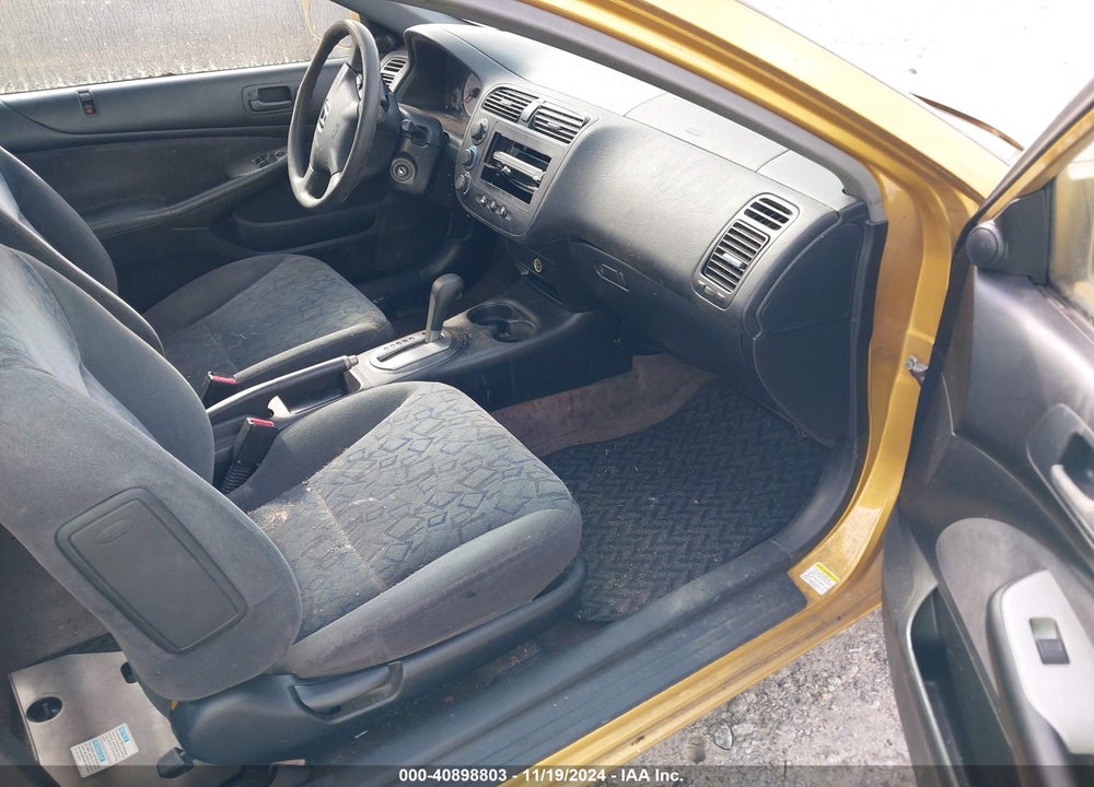 2001 HONDA CIVIC EX VIN: 1HGEM22911L003668