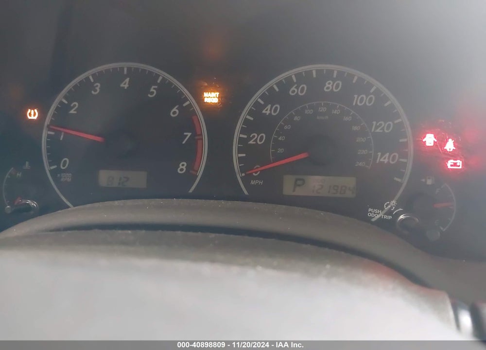 2009 TOYOTA COROLLA VIN: 1NXBU40E19Z142701
