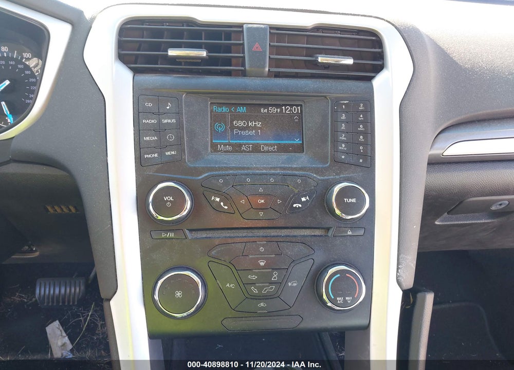 2014 FORD FUSION SE VIN: 1FA6P0H72E5373581