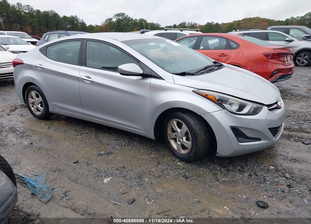 2014 HYUNDAI ELANTRA SE VIN: 5NPDH4AE1EH521928