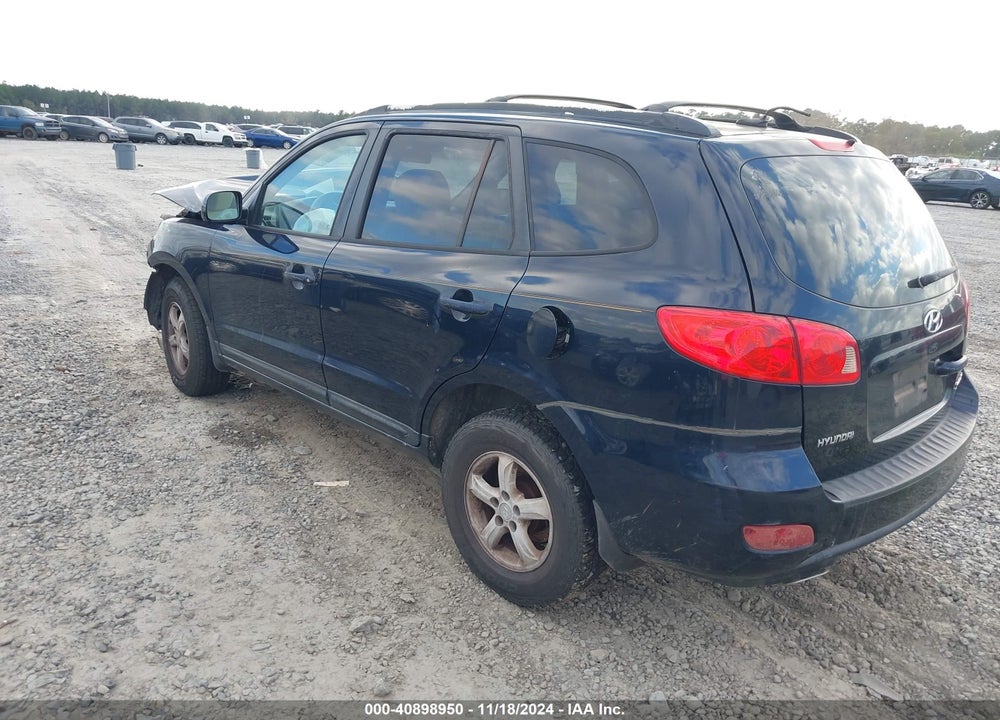 2007 HYUNDAI SANTA FE GLS VIN: 5NMSG13D87H075046