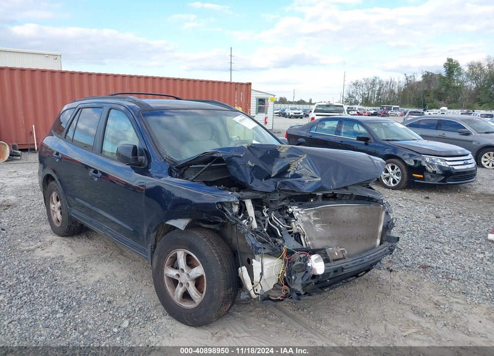 2007 HYUNDAI SANTA FE GLS VIN: 5NMSG13D87H075046
