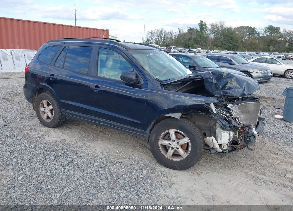 2007 HYUNDAI SANTA FE GLS VIN: 5NMSG13D87H075046
