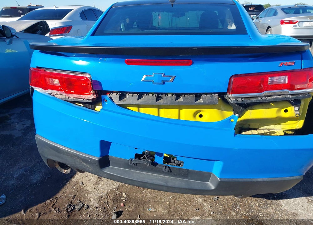 2015 CHEVROLET CAMARO 2LS VIN: 2G1FB1E39F9128077