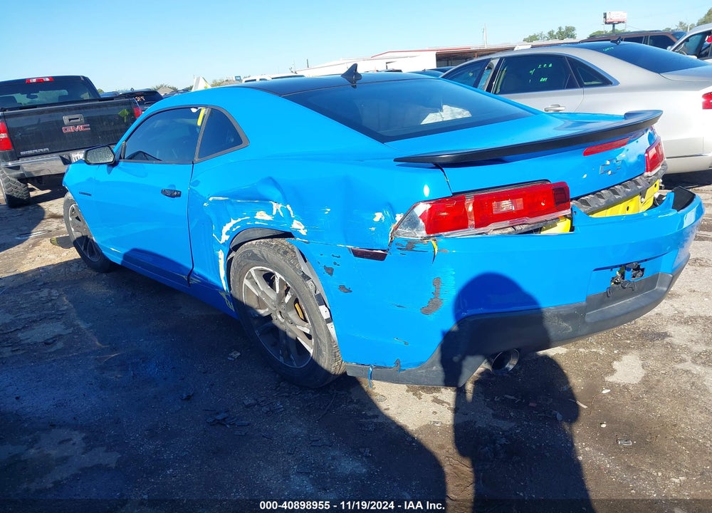 2015 CHEVROLET CAMARO 2LS VIN: 2G1FB1E39F9128077