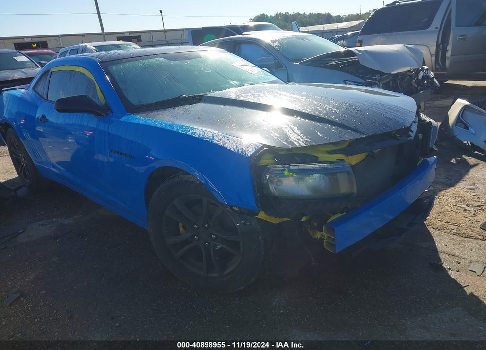 2015 CHEVROLET CAMARO 2LS VIN: 2G1FB1E39F9128077