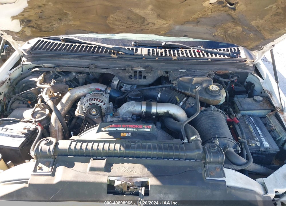 2004 FORD F250 SUPER DUTY VIN: 1FTNW21P44EB62573