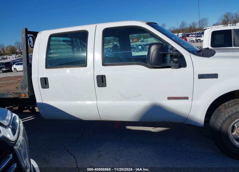 2004 FORD F250 SUPER DUTY VIN: 1FTNW21P44EB62573