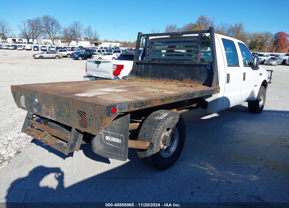 2004 FORD F250 SUPER DUTY VIN: 1FTNW21P44EB62573