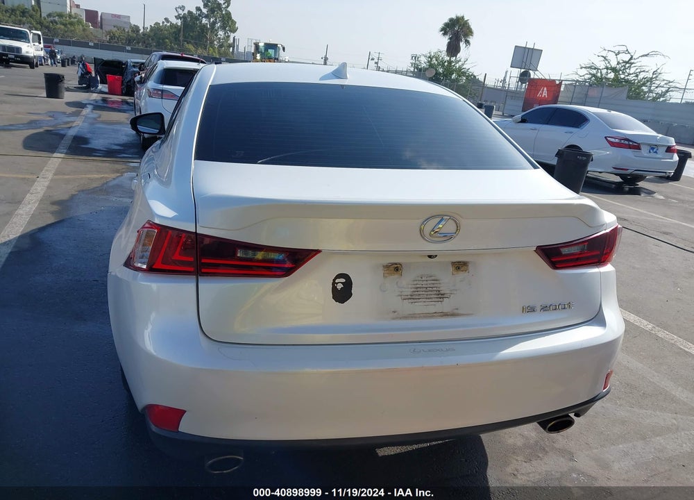 2016 LEXUS IS 200T VIN: JTHBA1D25G5031070