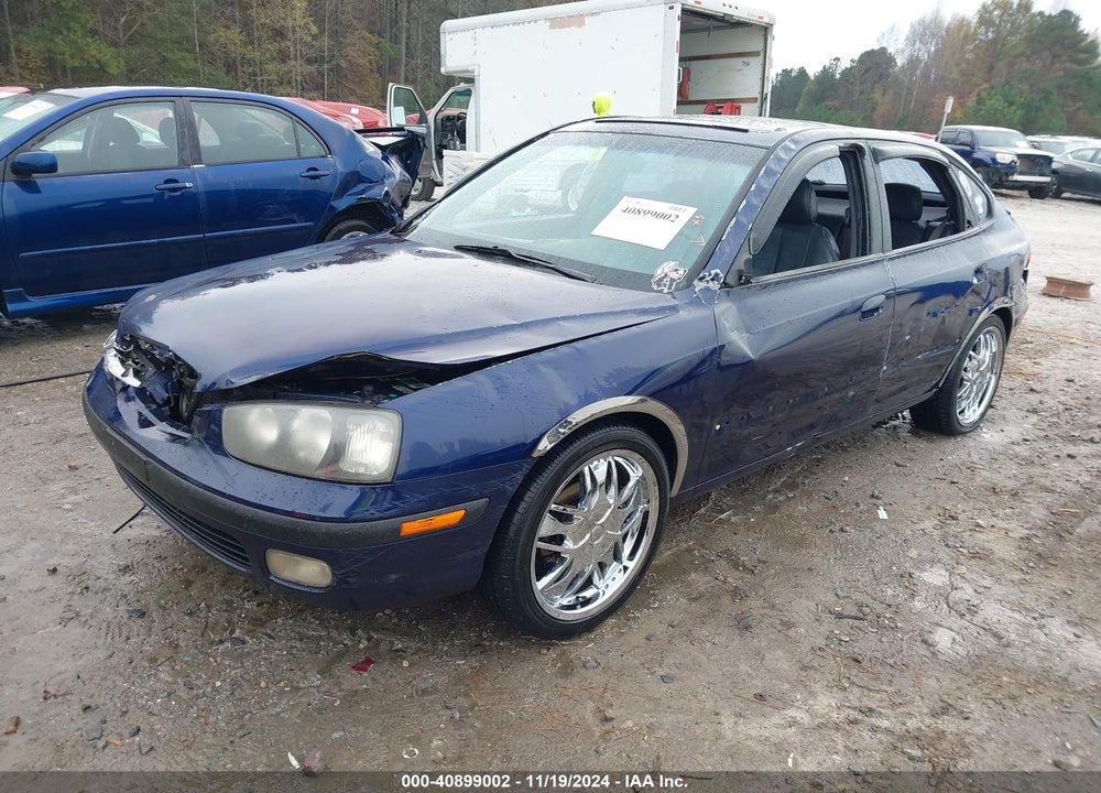 2002 HYUNDAI ELANTRA GT VIN: KMHDN55D12U071825