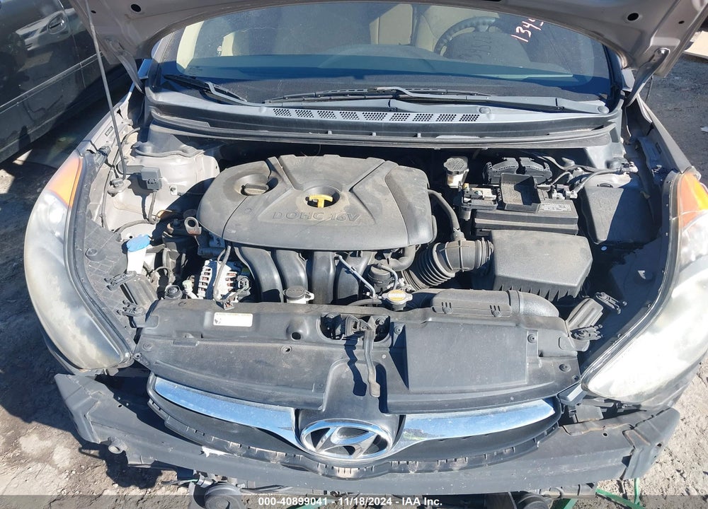 2012 HYUNDAI ELANTRA GLS VIN: 5NPDH4AE3CH134522