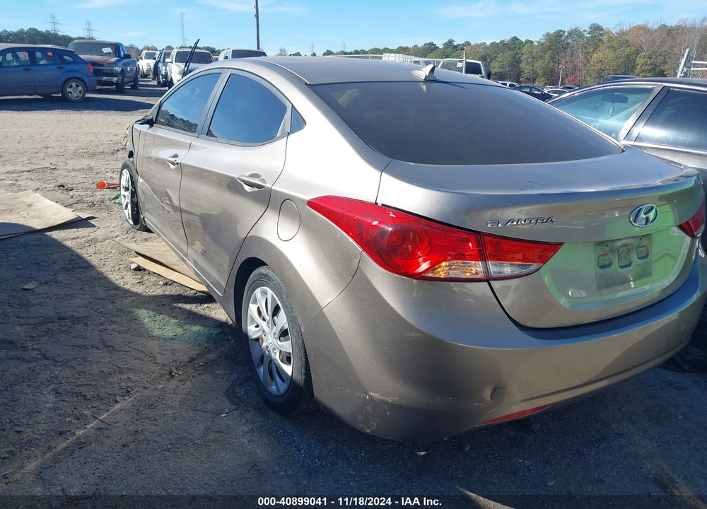 2012 HYUNDAI ELANTRA GLS VIN: 5NPDH4AE3CH134522