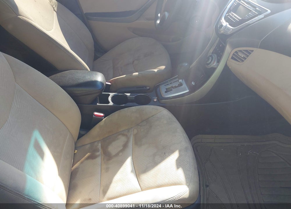 2012 HYUNDAI ELANTRA GLS VIN: 5NPDH4AE3CH134522